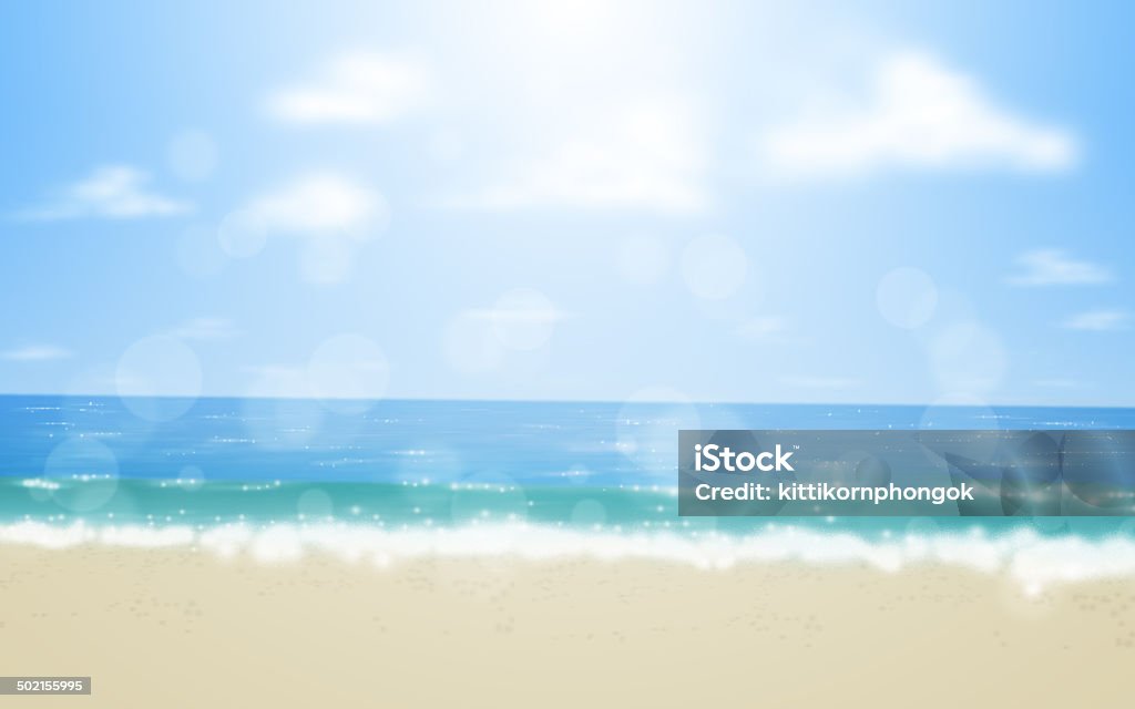 Sand beach in summer. Backgrounds Stock Photo