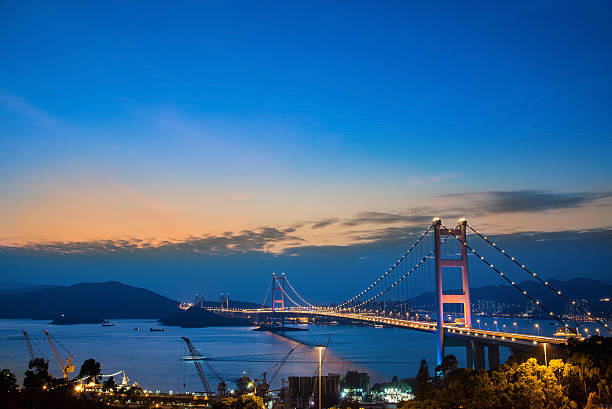 istock Hong Kong Bridge,Tsing Ma Bridge 502156150