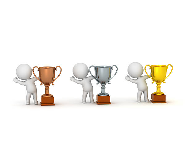 istock 3D Characters and Trophies 502156594