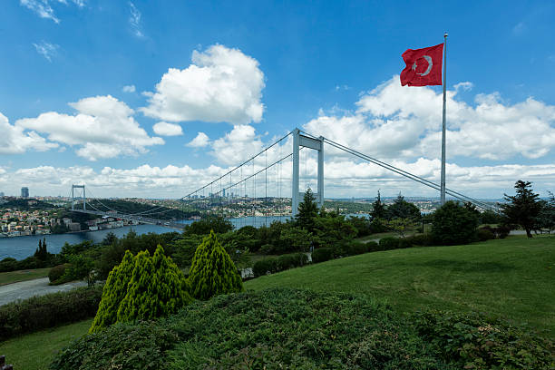 istock Fatih Sultan Mehmet Bridge, Istanbul 502156987