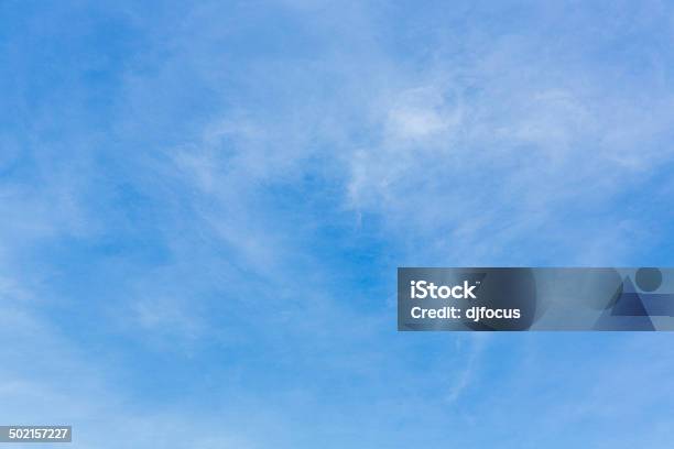 Blue Sky And Cloud Stock Photo - Download Image Now - Backgrounds, Blue, Bright