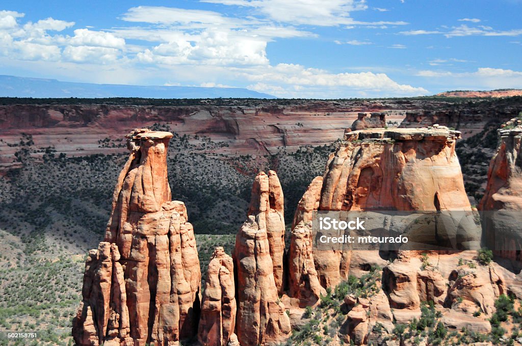 Colorado National Monument - Photo de Aiguille rocheuse libre de droits