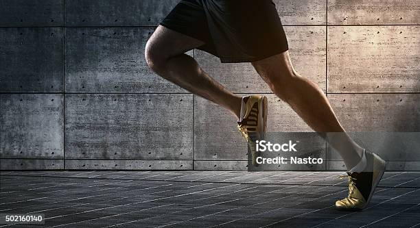 Urban Running Stock Photo - Download Image Now - Running, Sports Shoe, Backgrounds