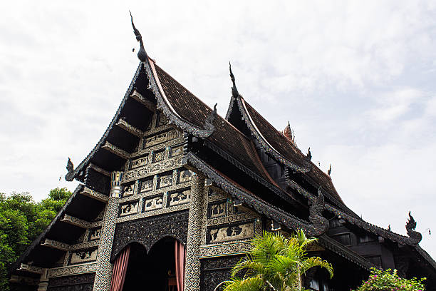 istock Chapel in wat lokmolee chiangmai 502160981