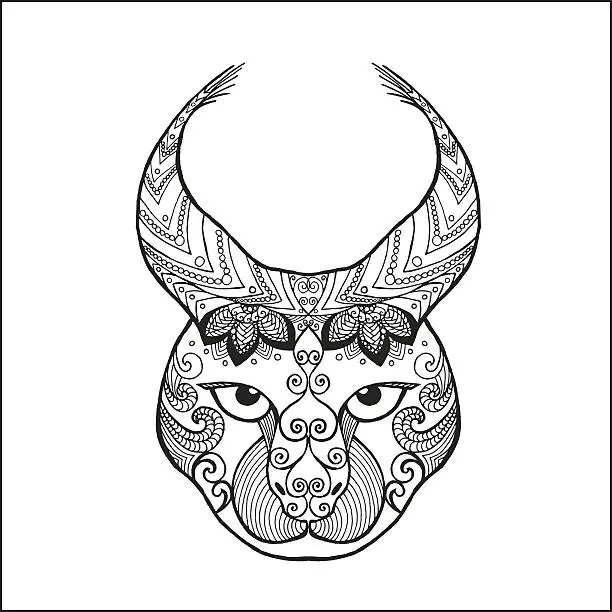 Vector illustration of Lynx