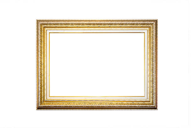 istock vintage frame isolated on white background 502161534