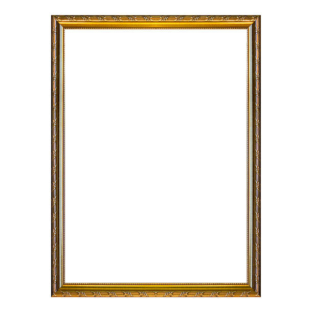 istock Antique frame isolated on the white background 502161627