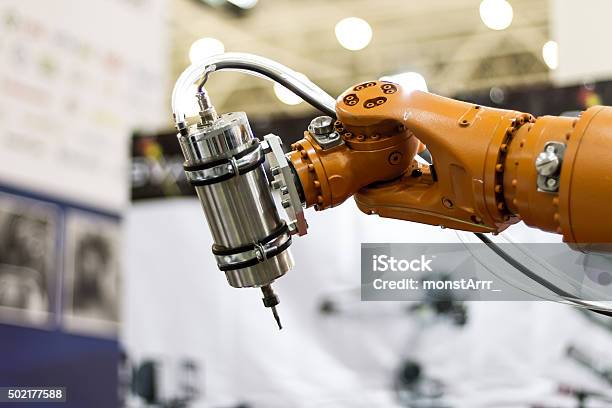 Robot Hand Stock Photo - Download Image Now - Robot, Industry, Robotic Arm