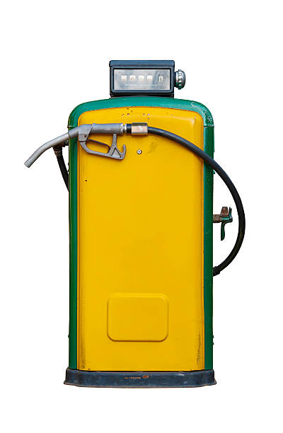 istock Old Retro Fuel Pump . Gasoline pump retro design 502178224