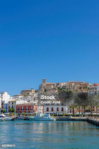 Ibiza Harbour Stock Photo - Download Image Now - Ibiza Town, Ibiza Island, Town