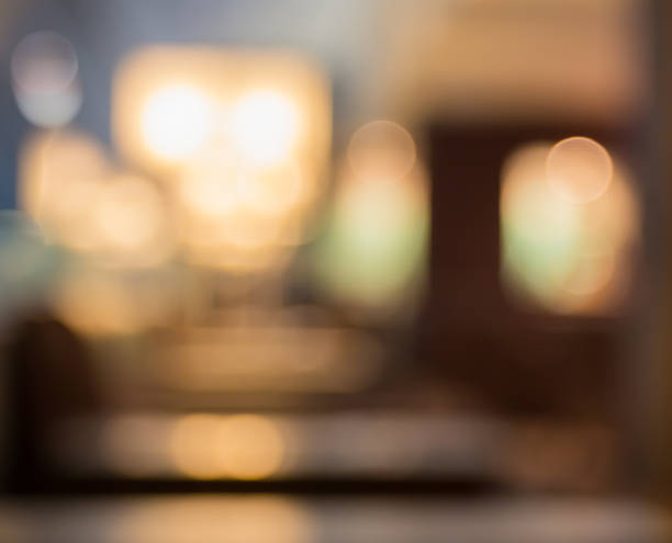 istock Beautiful blur and colorful  night light for background 502181160
