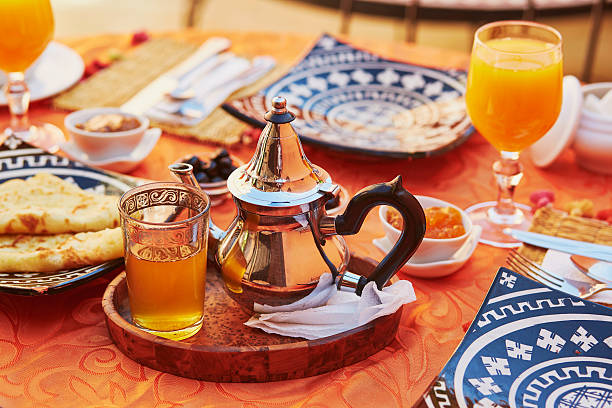 istock Delicious breakfast in Moroccan style 502189736