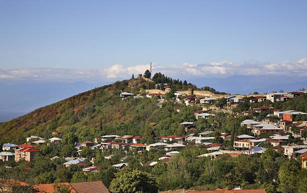istock Panoramic view of Sighnaghi. Kakheti. Georgia 502190096
