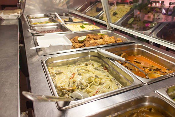 istock food tray on lunch station 502191984