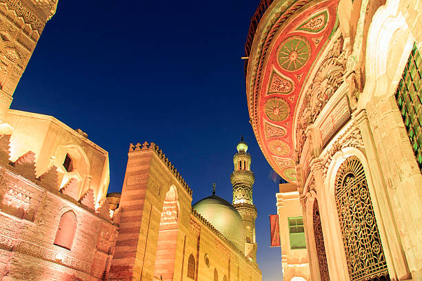 istock Qalawun complex,El Moez street at night. 502192798
