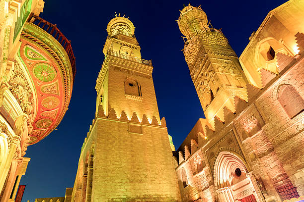 istock Qalawun complex,El Moez street at night. 502193516