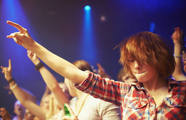 istock Letting the music wash over them 502194833