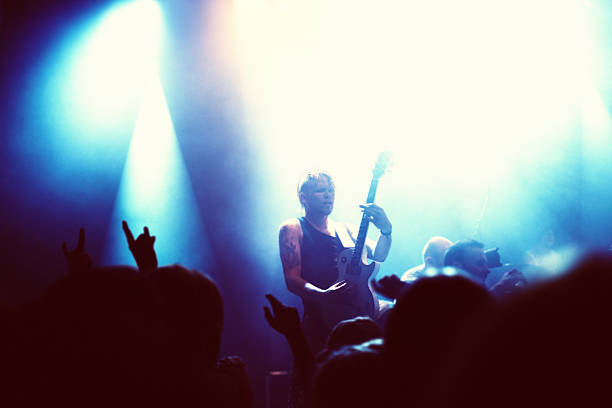 istock Playing his heart out for the fans 502197113