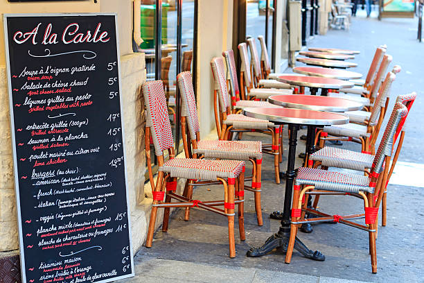 istock Street cafe in Paris 502198203