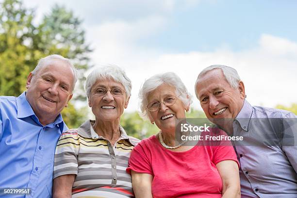 Group Of Senior Adult Stock Photo - Download Image Now - 70-79 Years, 80-89 Years, Active Seniors