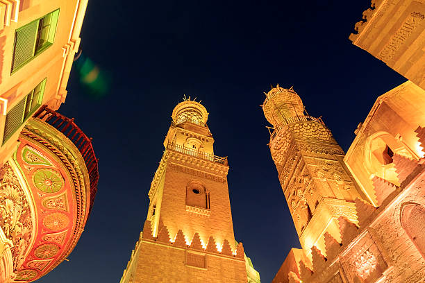 istock Qalawun complex,El Moez street at night. 502209786