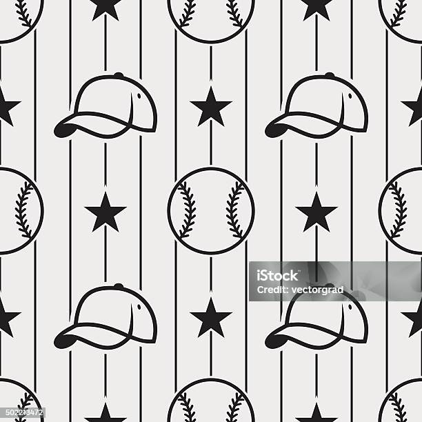 Baseball Geometry Pattern Baseballpattern4 Stock Illustration - Download Image Now - Baseball ...