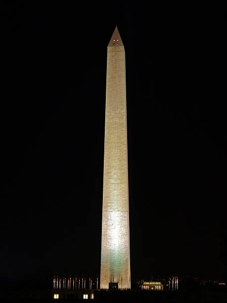 istock Illuminated Washington Monument at Night, 2008 502213636