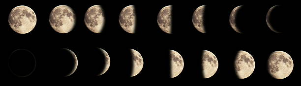 istock Composite image of the phases of the moon 502214380