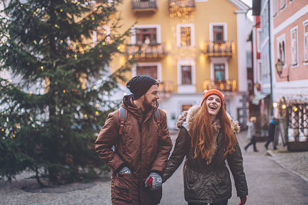 istock Christmas at mountain village 502215654