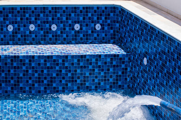 istock Pool filling up with water 502216560