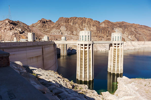 istock Intake towers at hoover dam 502216644