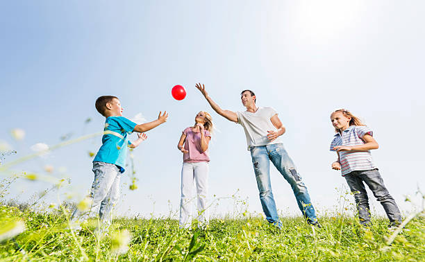 istock Family playing outdoors. 502218817