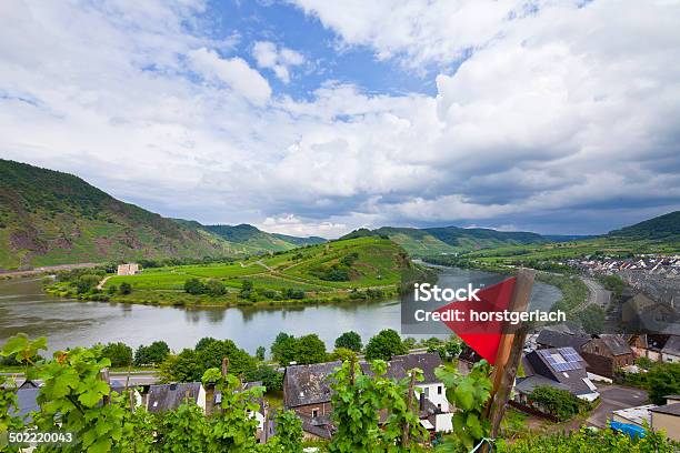 Mosel Valley At Brehm Stock Photo - Download Image Now - Pennant, River, Agriculture