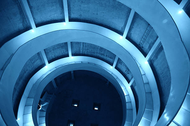 istock Castle Spiral stairs 502221787