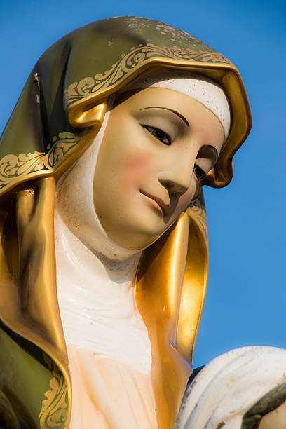 istock Statue of the virgin Mary 502222527