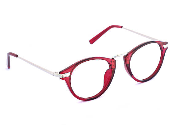 istock Image of eyeglasses on a white background 502223562