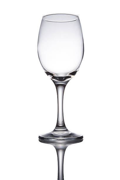 istock Empty wine glass. isolated on a white background 502224276