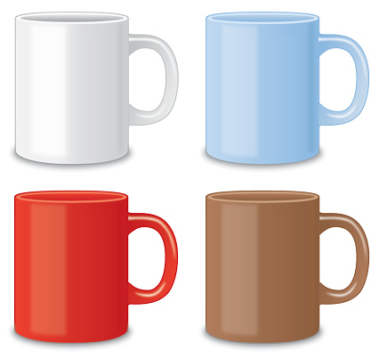 Four Coffee Mugs