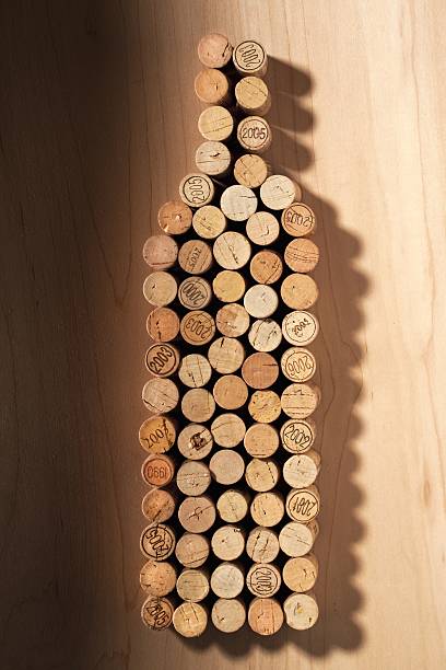 istock wine bottle made of cork 502246248