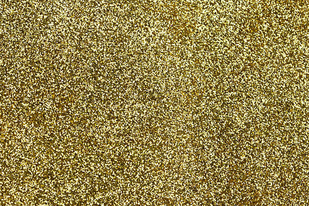 istock Shining gold glitter detailed texture for background 502247390
