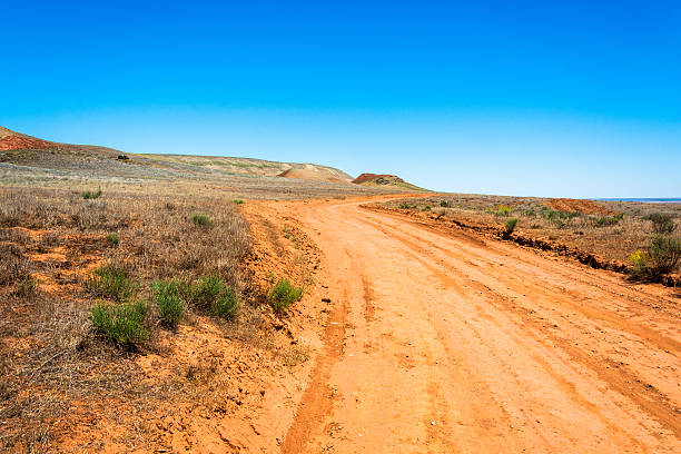 istock The road to mount Big Bogdo. 502249184