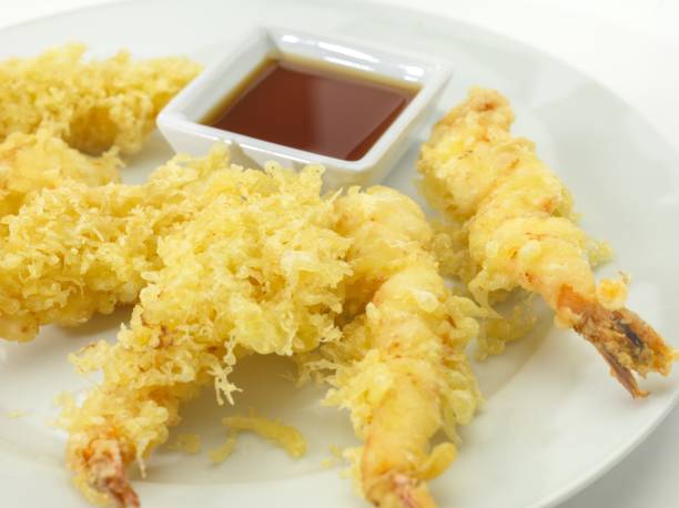 istock Tempura Fried shrimp Japanese style 502251270