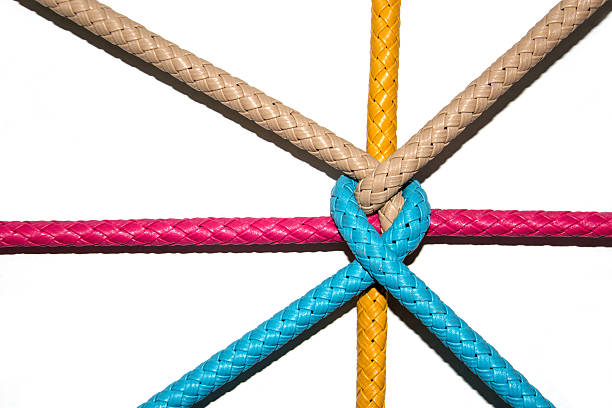 istock color rope knot on white 502252214
