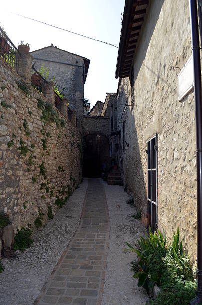 istock Glimpse of a typical medieval village in Italy 502252272