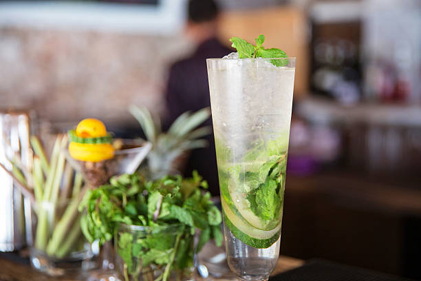 istock Classic mojito cocktails 502253458