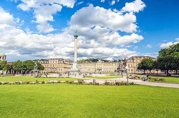 Stuttgart city centre 