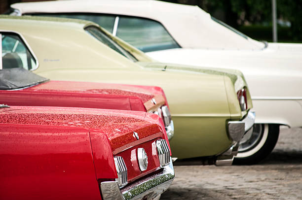 istock Vintage cars closeup 502254506