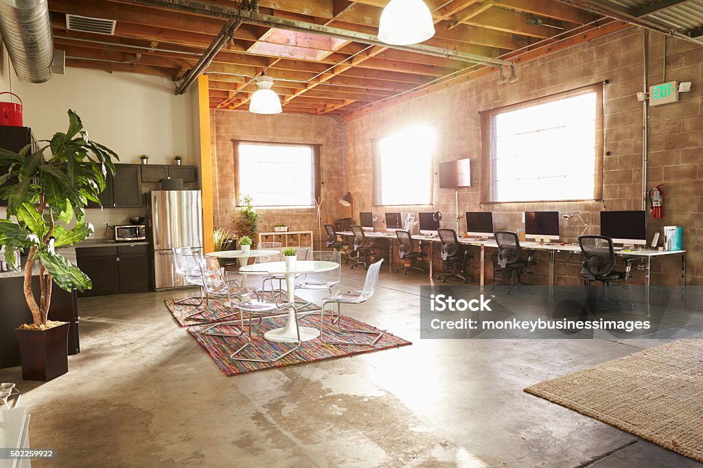 Empty Interior Of Modern Design Office Office Stock Photo
