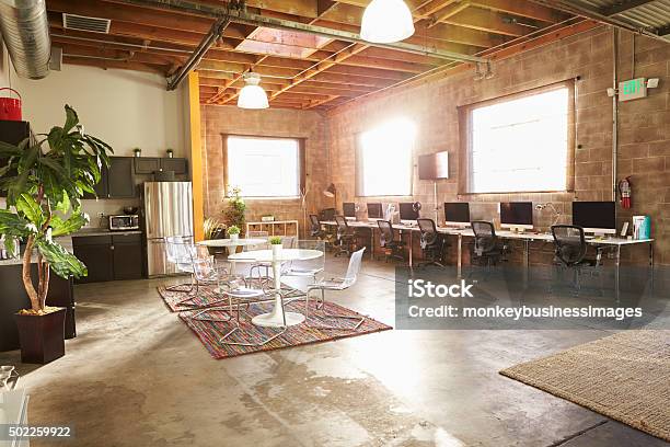 Empty Interior Of Modern Design Office Stock Photo - Download Image Now - Office, Kitchen, Modern