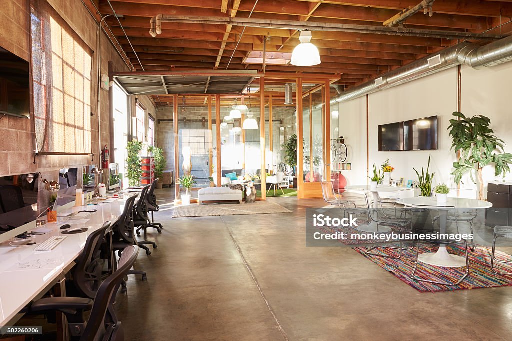 Empty Interior Of Modern Design Office Office Stock Photo